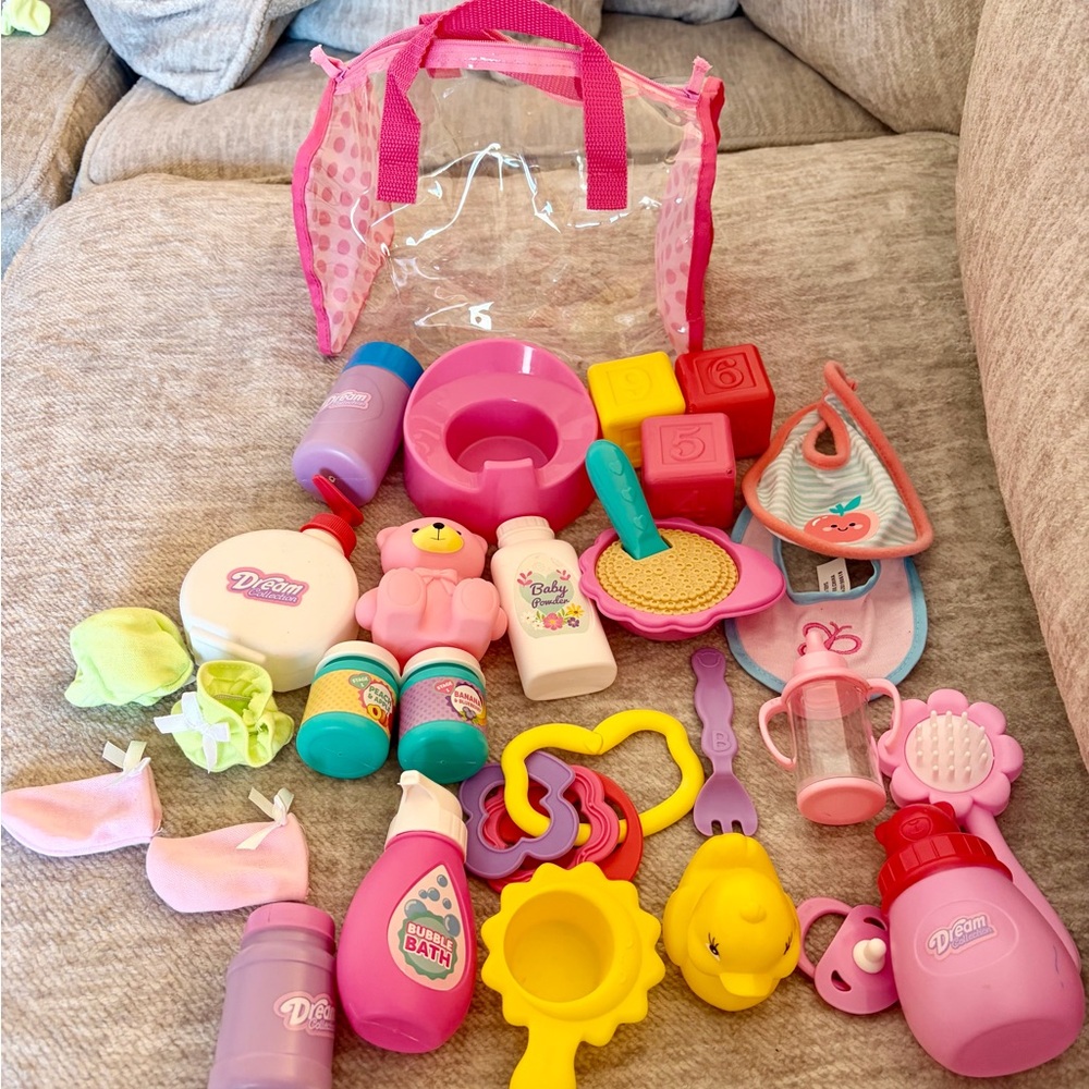 Baby Doll accessories with bag - Picture 2 of 11